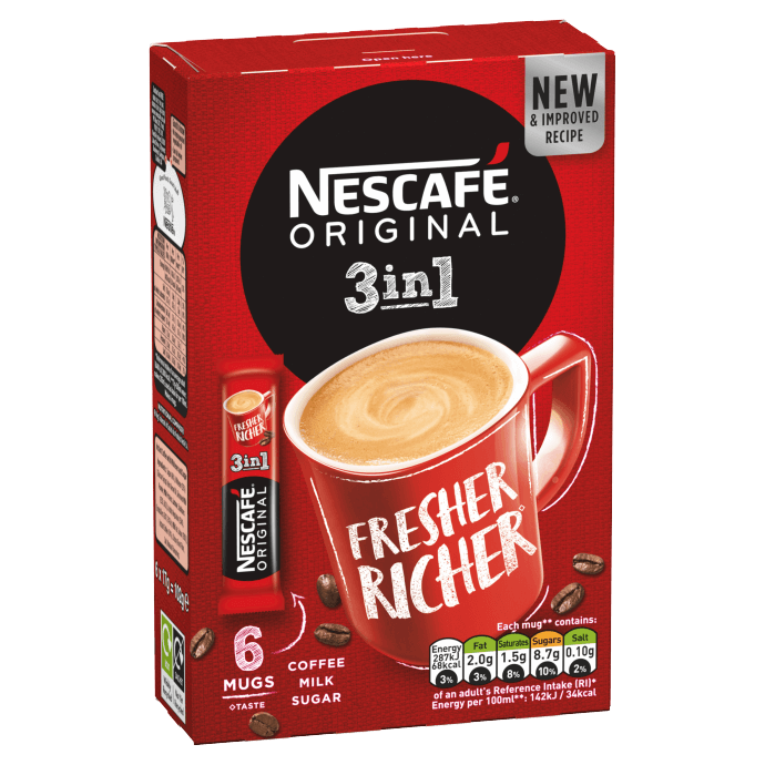 Nescafe Original 3 In1 Instant Coffee | Imported