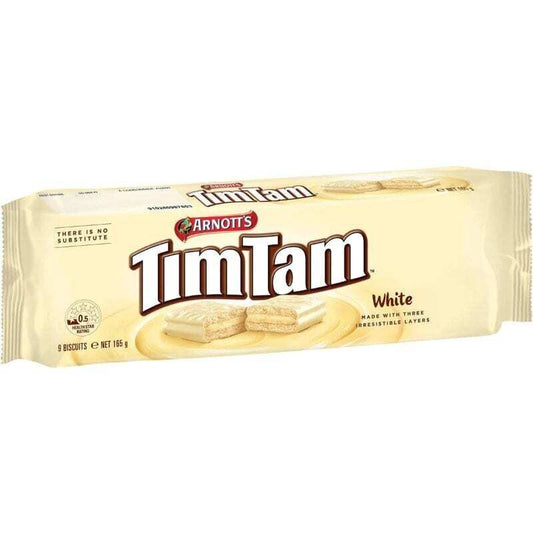 Tim Tam Australia White Biscuits 165g  | Breakage-Proof Packing | Same-Day Dispatch | Imported From Australia