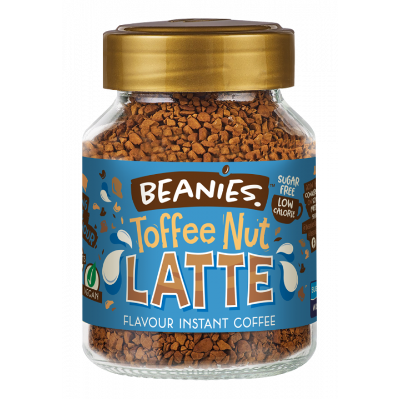 BEANIES TOFFEE NUT LATTE INSTANT COFFEE 50G