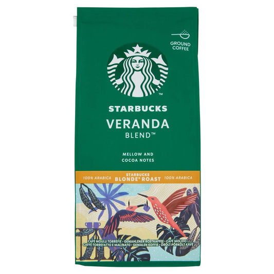 Starbucks Veranda Blend Blond Roast Ground Coffee 200g, Imported